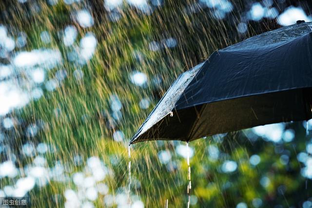 雨天伤感的句子(冒着大雨去上班的句子)