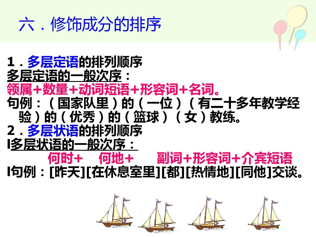 句子成分分析ppt_(句子成分划分口诀)