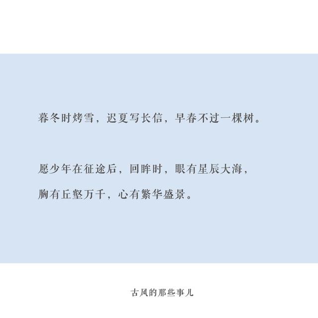 温柔干净无关爱情的句子