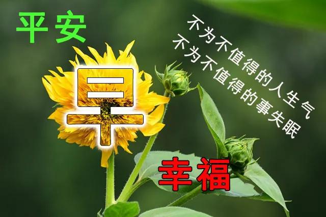 早晨祝福语2021简短暖心短句