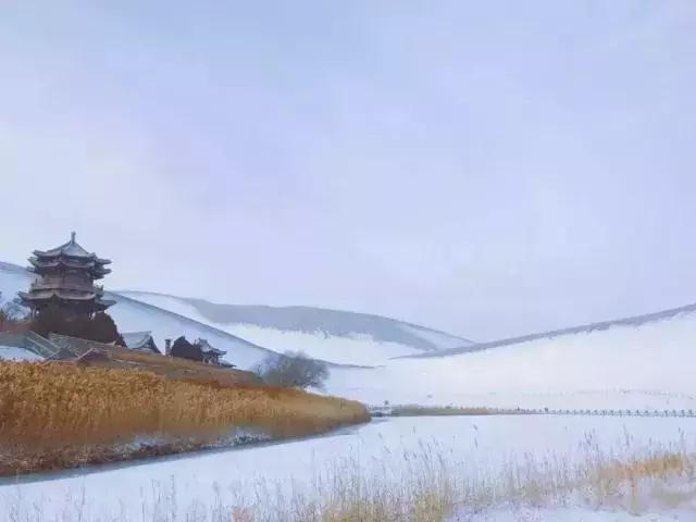 描写雪景的美文美句